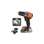 Black Black & Decker BCD383D1XK-QW puur Oranž