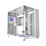 Darkflash TH285 PC Case, 4 Fans (White)