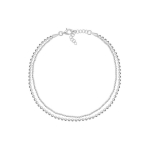 Brilio Brilio Silver Brilio Silver Double Ball Sterling Silver Bracelet BRC118W