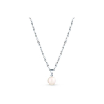 Jwl Jwl Luxury Pearls Beautiful silver real pearl necklace JL0835 (chain, pendant)