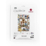 luca luca S Cross stitch kit Spring Garden 27x37cm SB7047