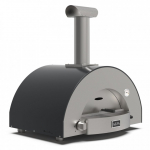 Alfa Alfa Forni Classico 2 Pizze Hybrid Schiefer Grau