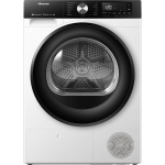 Hisense DH3S802BW3 trummelkuivati Eraldiseisev Eest t&auml;idetav 8 kg Valge