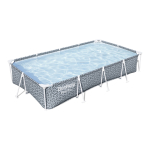 Bestway 561FT maapealne bassein Raamiga bassein T&auml;sinurkne 4000 l Hall