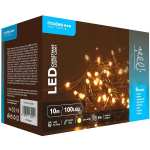 Ap&scaron;vietimo Ap&scaron;vietimo Dekoracija - Lampki Choinkowe Modee 10m 100LED &Scaron;ilta Balta IP44