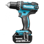 Makita DDF482RTJ elektriline kruvikeeraja ja l&ouml;&ouml;ktrell 1900 RPM Must, Sinine
