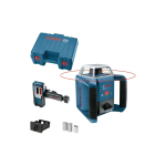 Bosch GRL 400 H Professional P&ouml;&ouml;rlev lasernivelliir 400 m 635 nm ( 1 mW)