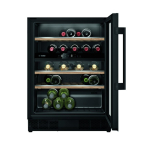 Bosch Serie 6 KUW21AHG0 veinik&uuml;lmik Sisseehitatud Must 44 pudel(id)