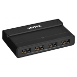 UNITEK KVM SWITCH 4X USB-A 5GBPS, AKTIIVNE