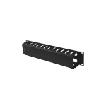 ORGANIZER ORGANIZER HOOK 19" 2U Z ZAŚLEPK&Auml; TYP A Black LANBERG