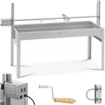 Royal Royal Catering Charcoal grill with electric roaster for roasting piglets 13 W 40 kg 127 cm