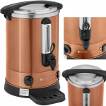 Royal Royal Catering Warnik podgrzewacz do wody with double walls and ociekaczem 13.5 L 2500 W orange