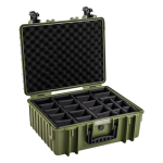 BW Outdoor Cases Type 6000 / Bronze green (divider system)