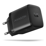 Axagon ACU-PD30 kroviklis jungiama tinkl PD 30W, 1x port USB-C, PD3.0/QC3.0/AFC/FCP/Apple Juoda