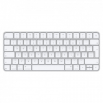 Apple Magic klaviatuur Universaalne USB + Bluetooth QWERTZ Saksa keel Valge