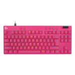 Logitech Logitech G PRO X TKL Rapid klaviatuur M&auml;ngimine USB QWERTY US rahvusvaheline Roosa