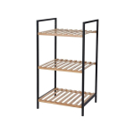 Bathroom Bathroom Solutions Bathroom shelf bamboo 3-tier 38x70x32.5 cm