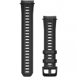 Cap Cap Garmin 22 mm Watch Bands (Instinct E &ndash; 45 mm), Black Silicone
