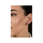 Brilio Brilio Silver Romantic silver earrings with zircons Hearts EA901WB
