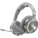 Corsair VIRTUOSO MAX WIRELESS, Silver K&otilde;rvaklapp Juhtmevaba K&auml;eshoitav M&auml;ngimine Bluetooth S&uuml;sinik