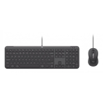 Logitech 920-013347 klaviatuur Hiir kaasa arvatud Kodu/kontor USB QWERTY P&otilde;hjamaad Grafiit