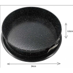 Kuningas Kuningas Hoff TORTAS PAGRINDINĖ MARMURINĖ PLYTELĖ 24CM KINGHOFF KH-1782