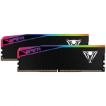 Patriot Patriot Viper Gaming RGB Elite 5 Ultra DDR5-6400 RAM, CL 32, AMD EXPO, Intel XMP 3.0 - 2x 48GB, musta