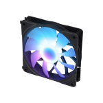 Blackstorm Luna UF120 ARGB PWM Tagasi - ventilaator, must, 120 mm, 1 tk
