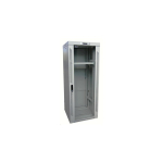 LEXI-Net LEXI-Net 19" seinale pult 37U 600x800 lahtiv&otilde;etav, ventilatsiooni&uuml;ksus, termostaadi, rattad, 600kg, klaas, hall