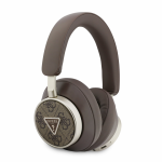 Guess PU 4G Triangle Logo ENC Wireless Headphone Brown