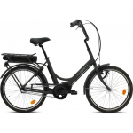 Helkama e-jopo elektriline jalgratas, 24", 3-k&auml;iguline, must