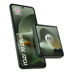 Motorola razr 70 plus 17,5 cm (6.9") Kaksik-SIM Android 16.0 5G USB t&uuml;&uuml;p-C 12 GB 512 GB 4500 mAh Tumeroheline