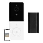 MOES WDB-TY-B20 Wi-Fi RF 433 MHz 1080p Videov&auml;rav