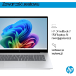 HP OmniBook 7 NG AI 17 - Ultra 7 258V S&uuml;learvuti | 17,3" Puutetundlik | 32GB | 1TB | W11H | H&otilde;bedane