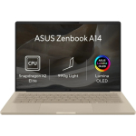 ASUS Zenbook A14 s&uuml;learvuti beež