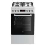 Beko FSE52320DWD pliit Eraldiseisev pliit Elektriline Gaas Valge