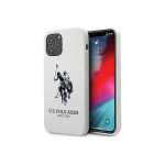 Us Us Polo Assn US Polo USHCP12MSLHRWH iPhone 12/12 Pro 6.1" white/white Silicone Collection