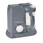 Beabababycook Beabababycook solo blender-steamer 4in1, dark gray