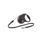 Flexi Flexi Black Design S jalutusrihm kuni 12 kg koertele n&ouml;&ouml;r 5 m musta v&auml;rvi
