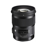 Sigma 50mm / f 1.4 DG HSM Art MILC (Peeglita vahetatavate objektiividega kaamera) Standardne objektiiv Must