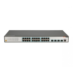 FiberHome S4820-28T-X-AC v&otilde;rgul&uuml;liti Juhitav L2/L3 Gigabit Ethernet (10/100/1000) 1U Must, Hall