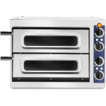 Electric Electric oven Double pizza oven Basic Vetro 2/40 2 pizzas 2400W - Hendi 226674
