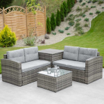 Set Set mebli ogrodowych with technorattan Florence popiel PATIO