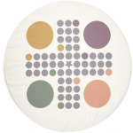 Kids Kids Concept Children's concept - floor mattress - Ludo game | Multicolor (CHILDREN'S BASIC)