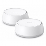 TP-Link DECO BE25(3-PACK) wi-fi-v&otilde;rgu s&uuml;steem Kaks sagedusala (2,4 GHz / 5 GHz) Wi-Fi 7 (802.11be) Valge 2 Sisemodem