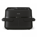 Philips 1000 series NA150/00 frit&uuml;&uuml;r Kahekohaline 7 l Eraldiseisev 2450 W Kuuma&otilde;hu frit&uuml;&uuml;r Must