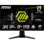 MSI MAG 255XF PC lamekuvar 62,2 cm (24.5") 1920 x 1080 pikslit Full HD Must