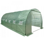 Kerge Kerge fooliumtunnel aedniku kasvuhoone 6x3x2m foolium 18m&sup2; UV-4 Premium