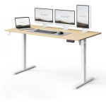 Biurko Biurko SENSE7 NOJO LIGHT Helepruun-Valge 140 cm x 70 cm