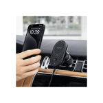PITAKA MagEZ Pro 2 Qi2 15W NFC Magsafe juhtmevaba auto laadija, must, hall